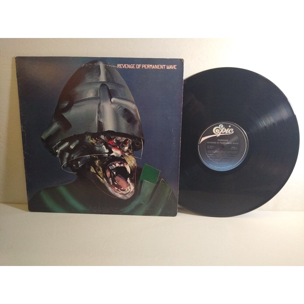 Revenge of Permanent Wave LP Record 1980 Epic New Wave Synth-Pop New Musik 20/20